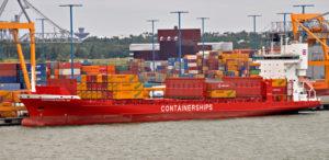 rahtilaivat m/s Containerships VIII